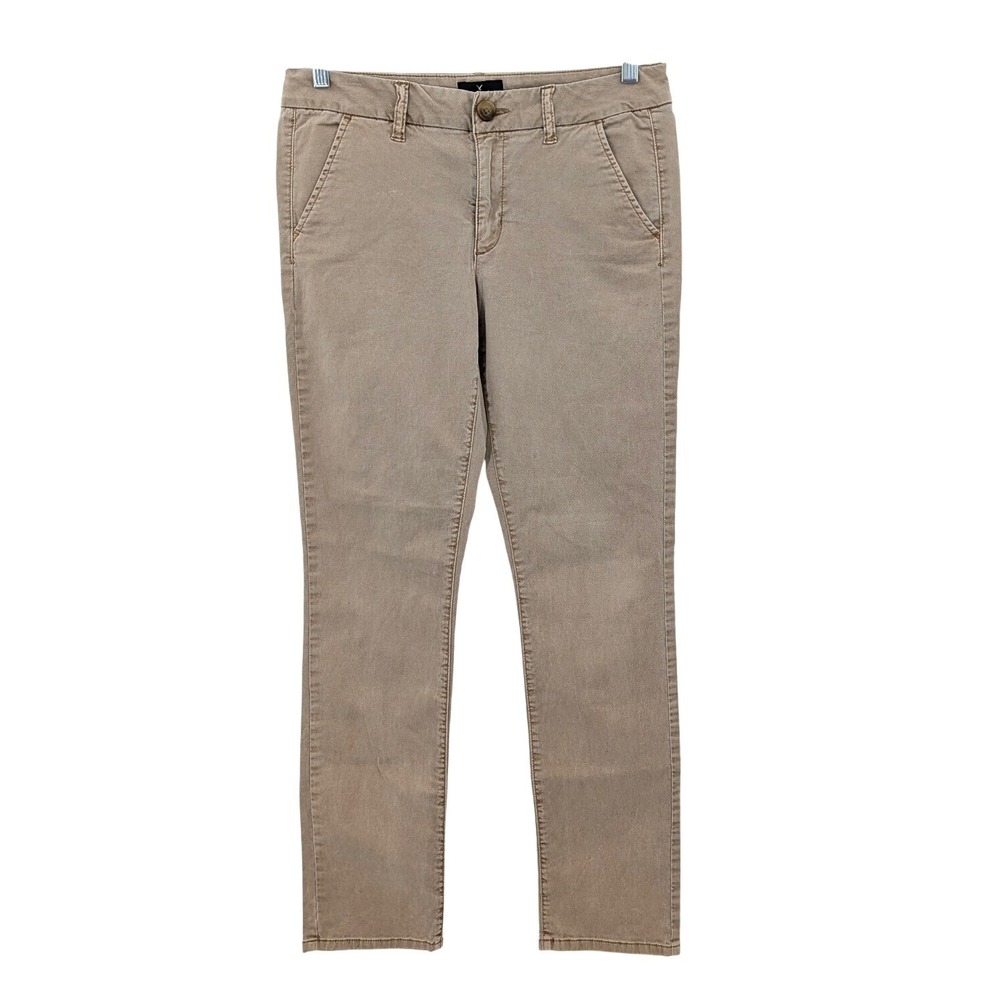 American Eagle Outfitters Skinny Pants in Taupe